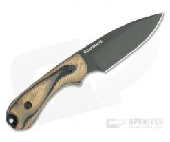 Bradford Guardian3 False Edge GPK Exclusive Black DLC Rex 45 3D G-Wood Fixed Blade -Camping Knives best sale 3fe 115b rex45 3