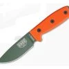 ESEE 3 Plain Edge OD Blade Orange G10 Black Sheath