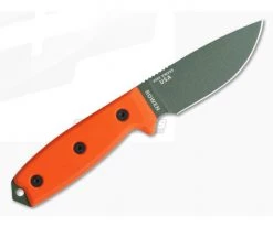 ESEE 3 Plain Edge OD Blade Orange G10 Black Sheath -Camping Knives best sale 3p od 3