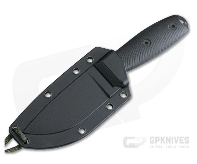 ESEE 3 Black Blade 3D Black G10 Handles Fixed Blade 3PMB-001 2 ESEE 3 Black Blade 3D Black G10 Handles Fixed Blade 3PMB-001 - Image 2