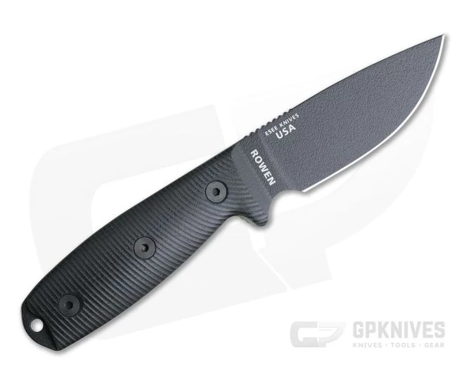 ESEE 3 Black Blade 3D Black G10 Handles Fixed Blade 3PMB-001 3 ESEE 3 Black Blade 3D Black G10 Handles Fixed Blade 3PMB-001 - Image 3