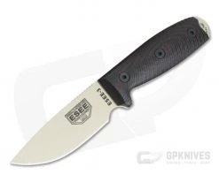 ESEE 3 Desert Tan Blade 3D Blood Red/Black G10 Handles Fixed Blade 3PMDT-004