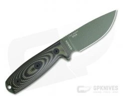 ESEE 3 OD Green Blade 3D OD Green/Black G10 Handles Fixed Blade 3PMOD-003 -Camping Knives best sale 3pmod 003 3