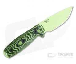 ESEE 3 Venom Green Blade 3D Neon Green/Black G10 Handles Fixed Blade 3PMVG-007 -Camping Knives best sale 3pmvg 007 3