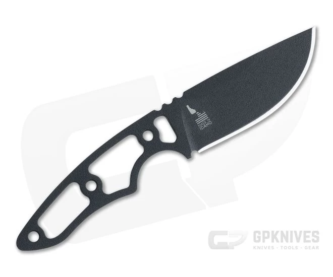 TOPS Knives 3 Pointer Black 1095 Skeletonized EDC Hunter Neck Knife 3PR-03 3 TOPS Knives 3 Pointer Black 1095 Skeletonized EDC Hunter Neck Knife 3PR-03 - Image 3