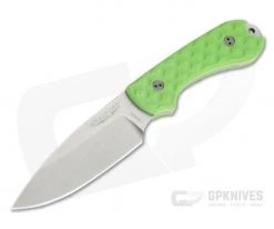 Bradford Guardian3 Sabre Ground Stonewashed M390 Toxic Green G10 Fixed Blade