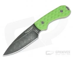 Bradford Guardian3 Sabre Ground Nimbus M390 Toxic Green G10 Fixed Blade