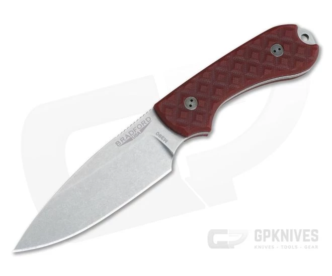 Bradford Guardian3 Sabre Stonewashed M390 Red G10 1 Bradford Guardian3 Sabre Stonewashed M390 Red G10