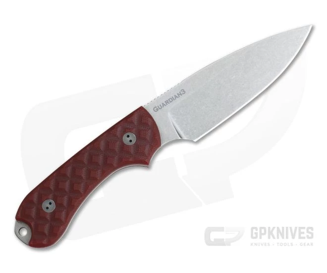 Bradford Guardian3 Sabre Stonewashed M390 Red G10 3 Bradford Guardian3 Sabre Stonewashed M390 Red G10 - Image 3