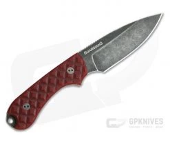 Bradford Guardian3 Sabre Ground Nimbus M390 Red G10 Fixed Blade -Camping Knives best sale 3s 012n m390 3