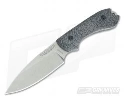 Bradford Guardian3 Black Micarta Sabre Ground Stonewash M390