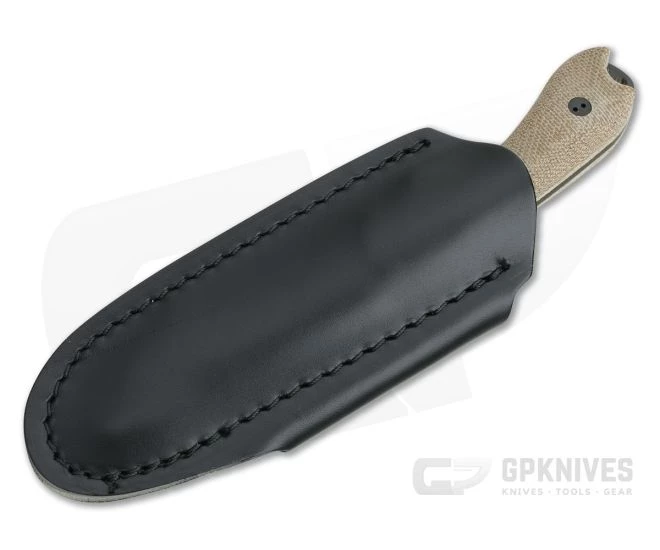 Bradford Guardian3 Sabre Ground DLC M390 3D Natural Micarta Fixed Blade 2 Bradford Guardian3 Sabre Ground DLC M390 3D Natural Micarta Fixed Blade - Image 2