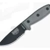 ESEE 3S Black Serrated Blade Black Sheath