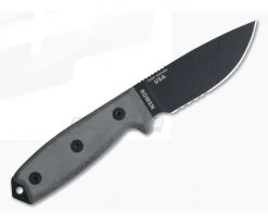 ESEE 3S Black Serrated Blade Black Sheath -Camping Knives best sale 3s b 3