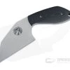 Trash Panda Knives F Off Stonewashed CPM-3V Chisel Ground Fixed Blade Black G10 4056