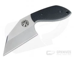 Trash Panda Knives F Off Stonewashed CPM-3V Fixed Blade Black G10 4057