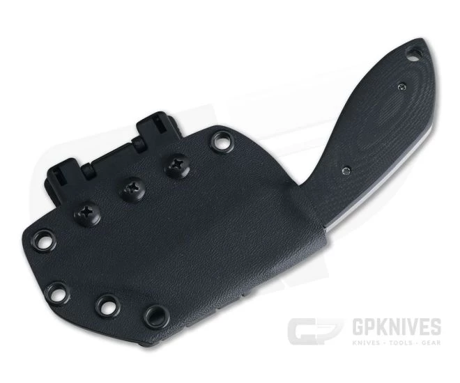 Trash Panda Knives F Off Stonewashed CPM-3V Fixed Blade Black G10 4057 2 Trash Panda Knives F Off Stonewashed CPM-3V Fixed Blade Black G10 4057 - Image 2