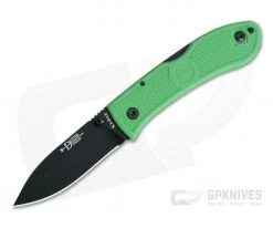 Kabar Knives Dozier Kelly Green Folding Hunter 4062KG