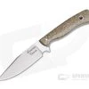 Camerer Knives Lil' Gent Clip Point Elmax Burlap Fixed Blade