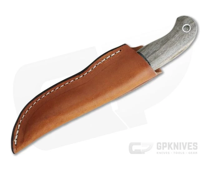 Mike Irie Model 110 Satin CPM-154 Black Linen Micarta Bolstered Stabilized Maple 4175 2 Mike Irie Model 110 Satin CPM-154 Black Linen Micarta Bolstered Stabilized Maple 4175 - Image 2