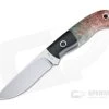 Mike Irie Model 110 Satin CPM-154 Black Linen Micarta Bolstered Stabilized Maple 4177