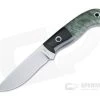 Mike Irie Model 110 Satin CPM-154 Black Linen Micarta Bolstered Stabilized Maple 4181