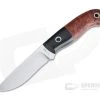 Mike Irie Model 110 Satin CPM-154 Black Linen Micarta Bolstered Stabilized Maple 4182