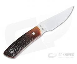 Mike Irie Sport 800 Clip Point Satin CPM-154 Red Jigged Bone 4183 -Camping Knives best sale 4183 3