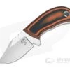 Tom Krein Custom Pocket Hunter Blasted Orange/Black G10 Satin D2 Clip Point Fixed Blade 4214