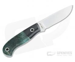 Mike Irie Model 110 Drop Point CPM-154 Micarta Bolstered Stabilized Dyed Maple Burl 4270 5 Mike Irie Model 110 Drop Point CPM-154 Micarta Bolstered Stabilized Dyed Maple Burl 4270 -Camping Knives best sale 4270 3