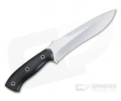 Mike Irie TFK Tactical Field Knife Black Canvas Micarta Satin S30V Fixed Blade 4283 -Camping Knives best sale 4283 3