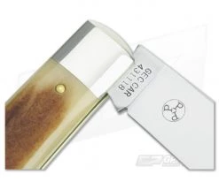 Tidioute Cutlery #43 PPP Oregon Trapper Frontier Bone -Camping Knives best sale 431118 fb 3