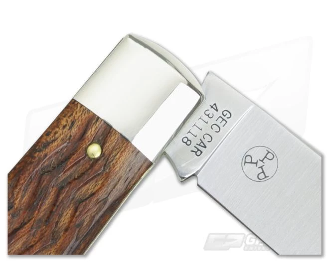 Tidioute Cutlery #43 PPP Beaver Tail Oregon Trapper Cherry Wood 3 Tidioute Cutlery #43 PPP Beaver Tail Oregon Trapper Cherry Wood - Image 3