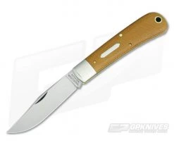 Tidioute Cutlery #43 PPP Oregon Trapper Natural Micarta