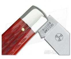 Tidioute Cutlery #43 PPP Oregon Trapper Rust Red Bone 5 Tidioute Cutlery #43 PPP Oregon Trapper Rust Red Bone -Camping Knives best sale 431118 rrjb 3