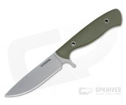 Camerer Knives Custom Trailsman Elmax OD Green G10 Fixed Blade 4368