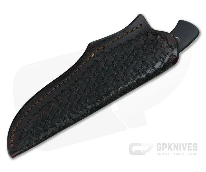 Camerer Knives Custom Trailsman Elmax Black G10 Fixed Blade 4369 2 Camerer Knives Custom Trailsman Elmax Black G10 Fixed Blade 4369 - Image 2