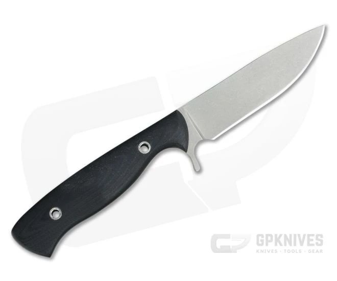 Camerer Knives Custom Trailsman Elmax Black G10 Fixed Blade 4369 3 Camerer Knives Custom Trailsman Elmax Black G10 Fixed Blade 4369 - Image 3