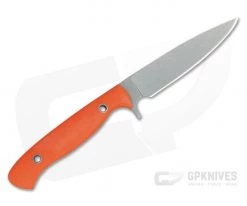 Camerer Knives Custom Small Game Getter Elmax Orange G10 Fixed Blade 4373 -Camping Knives best sale 4373 3