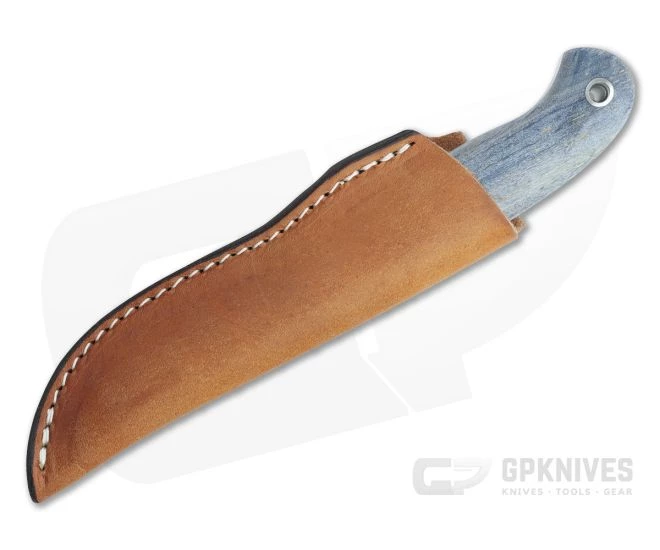 Mike Irie Model 110 Drop Point CPM-154 Stabilized Dyed Maple Fixed Blade 4426 2 Mike Irie Model 110 Drop Point CPM-154 Stabilized Dyed Maple Fixed Blade 4426 - Image 2