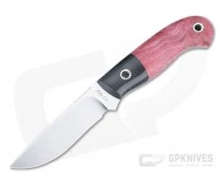 Mike Irie Model 110 Drop Point CPM-154 Micarta Bolstered Stabilized Dyed Maple Fixed Blade 4428