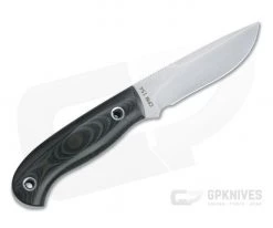 Mike Irie Model 110 Spear Point CPM-154 Green Linen Micarta Fixed Blade 4431 -Camping Knives best sale 4431 3 2