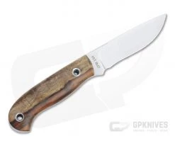 Mike Irie Model 110 Drop Point CPM-154 Stabilized Maple Fixed Blade 4507 -Camping Knives best sale 4507 3