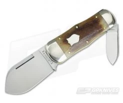 Tidioute Cutlery #46 Whaler 2 Blade Muscle Bone