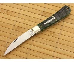 Tidioute #47 Viper Green Bottle Glass Jig Bone