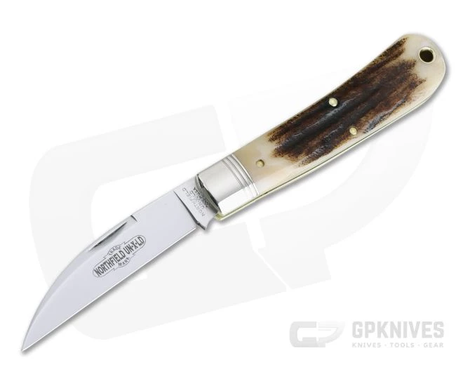 Northfield UN-X-LD #47 Viper Sambar Stag Slip Joint Knife 470120 1 Northfield UN-X-LD #47 Viper Sambar Stag Slip Joint Knife 470120