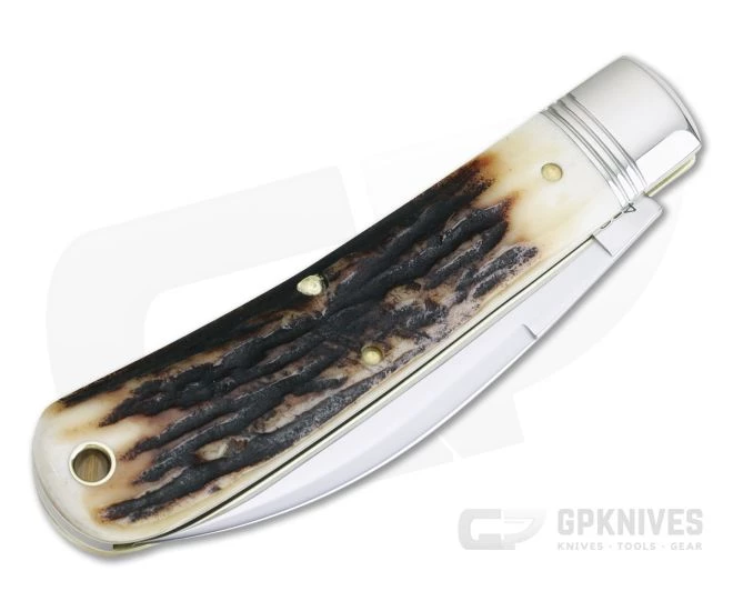 Northfield UN-X-LD #47 Viper Sambar Stag Slip Joint Knife 470120 2 Northfield UN-X-LD #47 Viper Sambar Stag Slip Joint Knife 470120 - Image 2