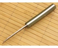 Farm and Field Tool Hayn' Helper Sheepfoot Green Linen Micarta -Camping Knives best sale 473116 glm 3