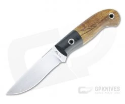 Mike Irie Model 110 Drop Point CPM-154 Bolstered Maple Fixed Blade 4739