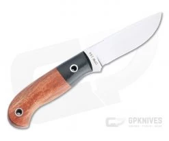 Mike Irie Model 110 Drop Point CPM-154 Bolstered Dyed Maple Fixed Blade 4740 5 Mike Irie Model 110 Drop Point CPM-154 Bolstered Dyed Maple Fixed Blade 4740 -Camping Knives best sale 4740 3